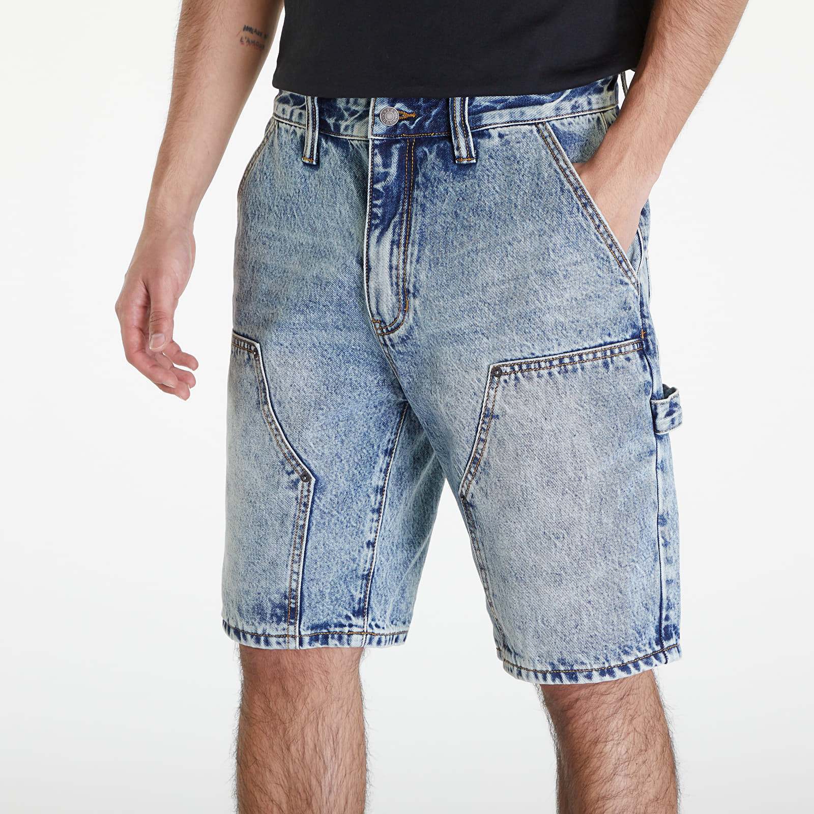 Shorts Guess Originals Panel Carpenter Short Go Fez Medium Wash