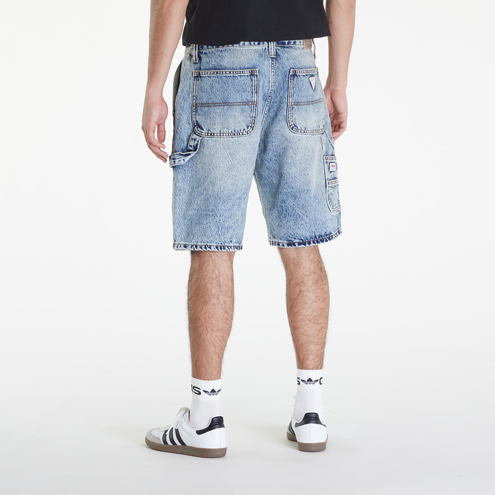 Shorts Guess Originals Panel Carpenter Short Go Fez Medium Wash