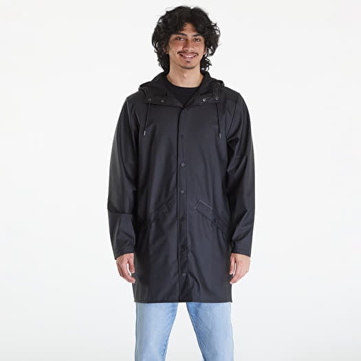 Jacket Rains Long Jacket W3 UNISEX 01 Black