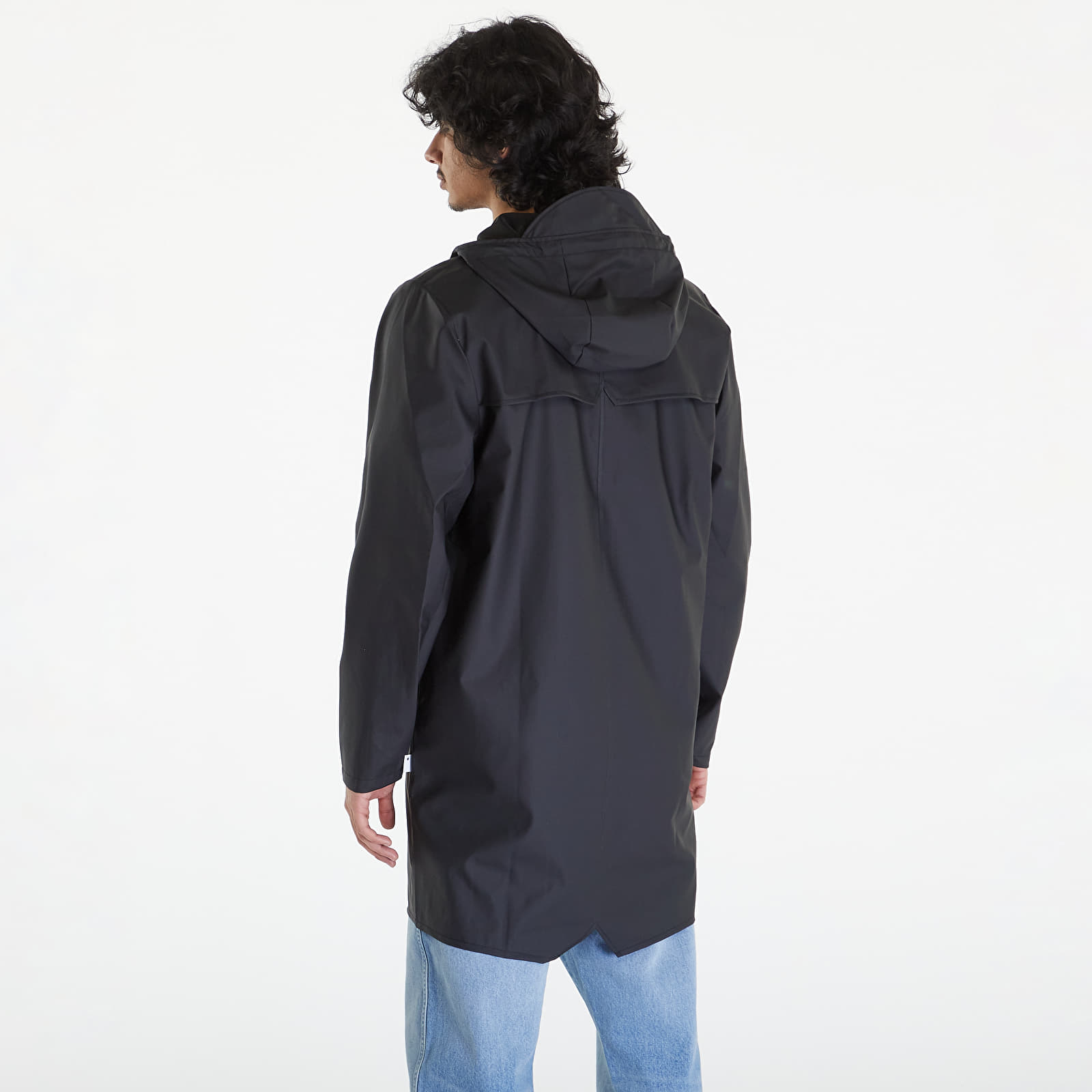 Jacken Rains Long Jacket W3 UNISEX 01 Black