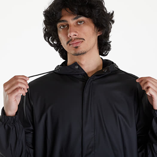 Jackets Rains Fishtail Jacket W3 UNISEX 01 Black Queens