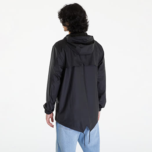 Jackets Rains Fishtail Jacket W3 UNISEX 01 Black Queens