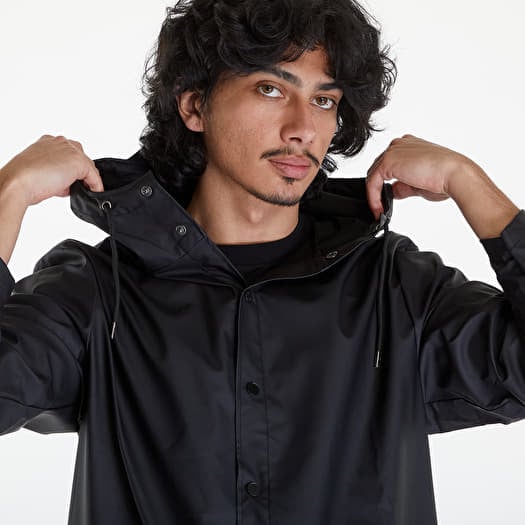 Rains anorak black store