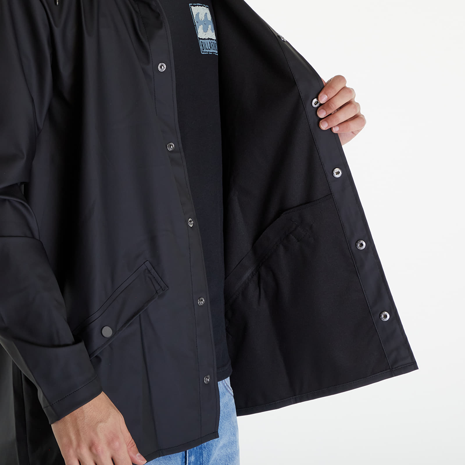 Jakne Rains Jacket W3 UNISEX 01 Black