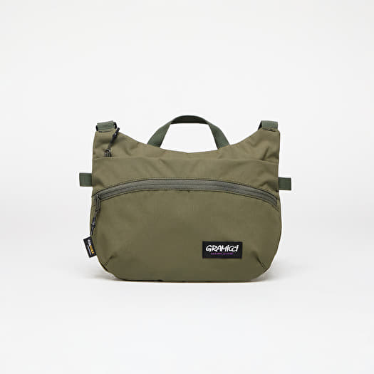 Umhängetaschen Gramicci Cordura Shoulder Bag Olive | Queens