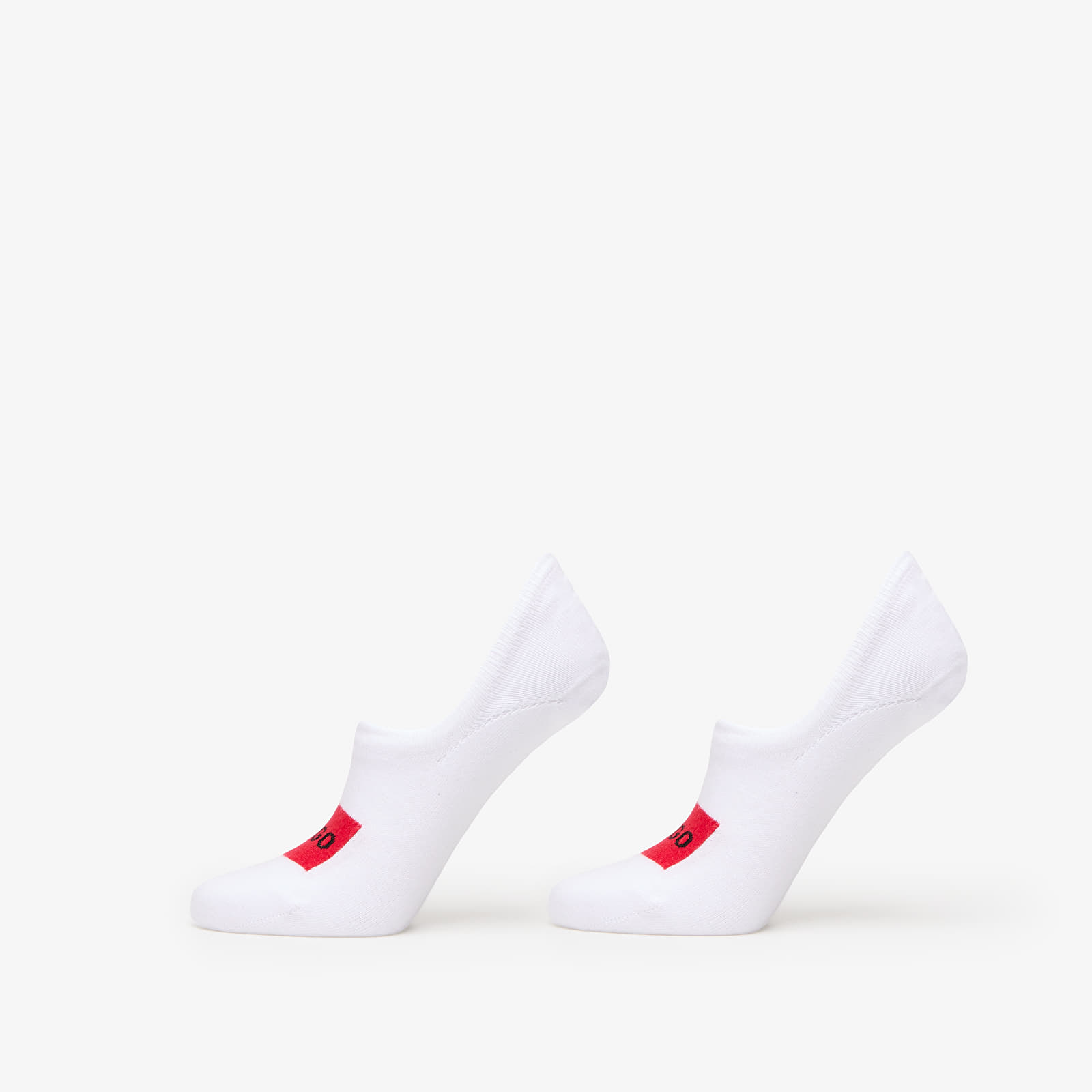 Skarpetki Hugo Boss Low Cut Label Socks  2-Pack White