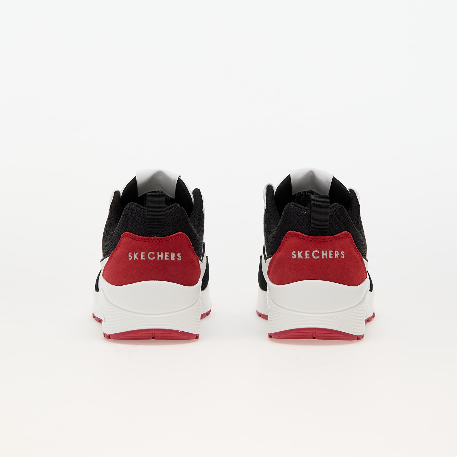 Men's sneakers and shoes Skechers Uno - Retro One White/ Black/ Red