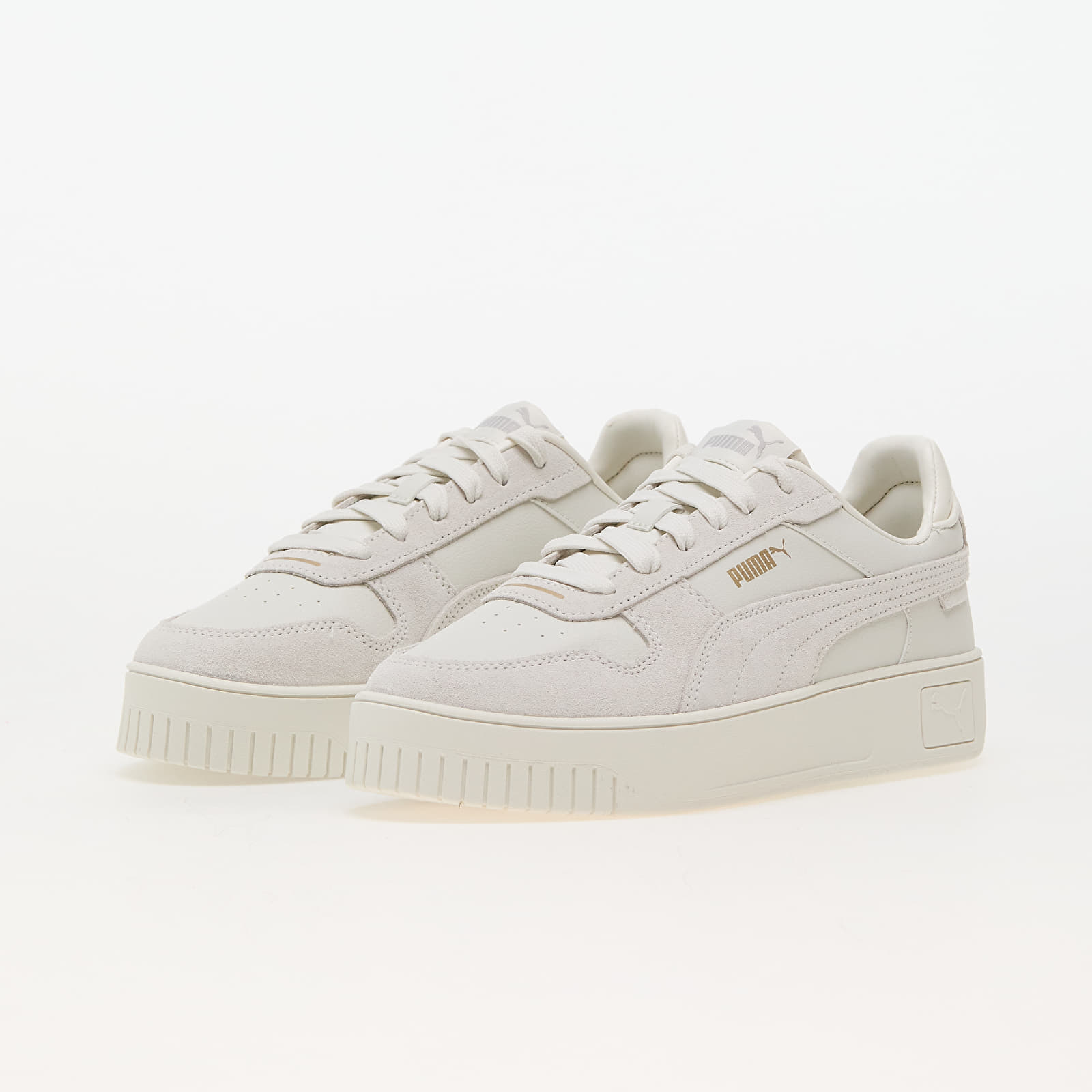 Dámské tenisky a boty Puma Carina Street  SD Vapor Gray/ Gold