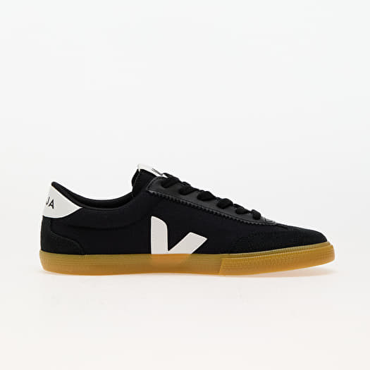 Men s sneakers and shoes Veja Volley Canvas Black WHite Natural