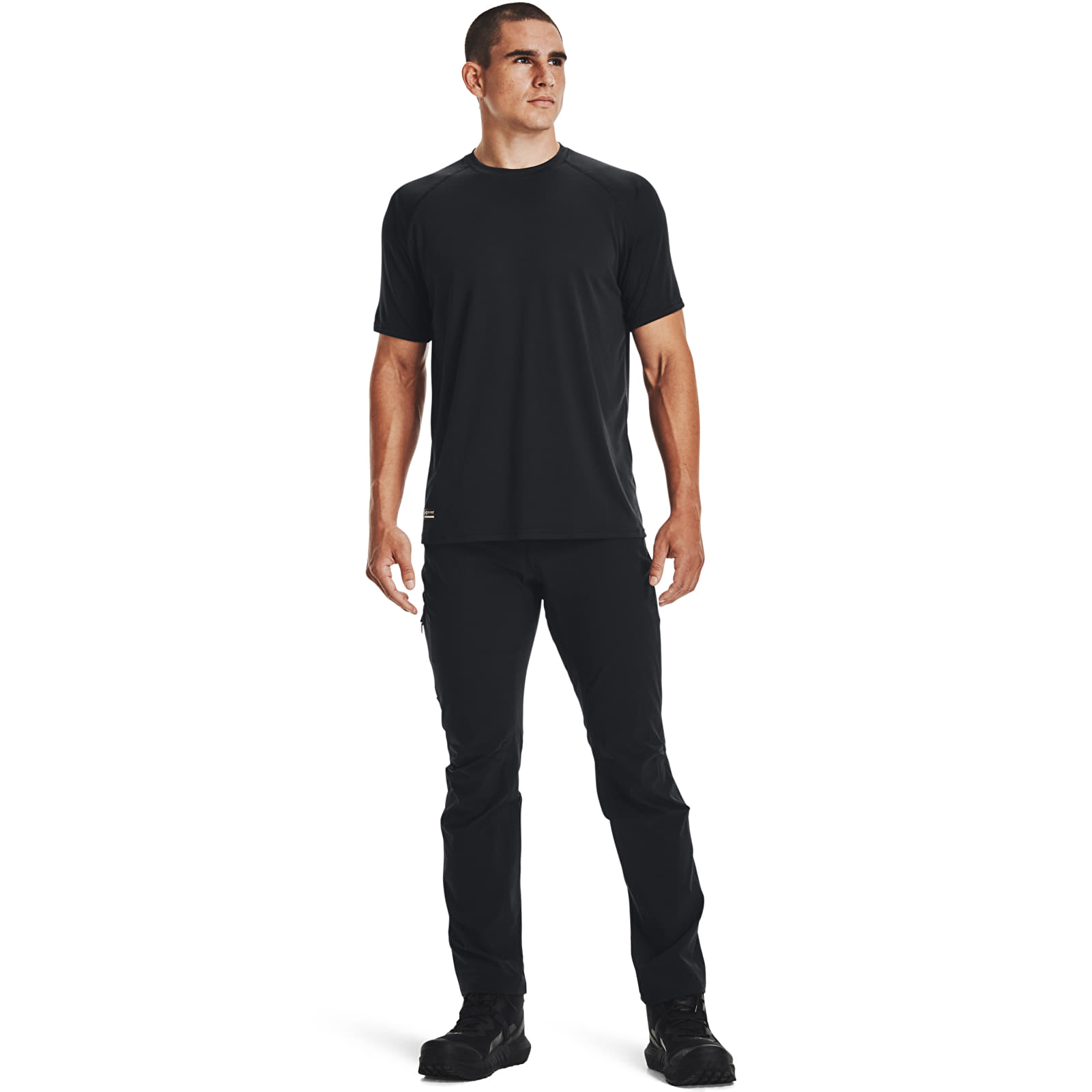 T-shirts Under Armour Tac Tech T Black
