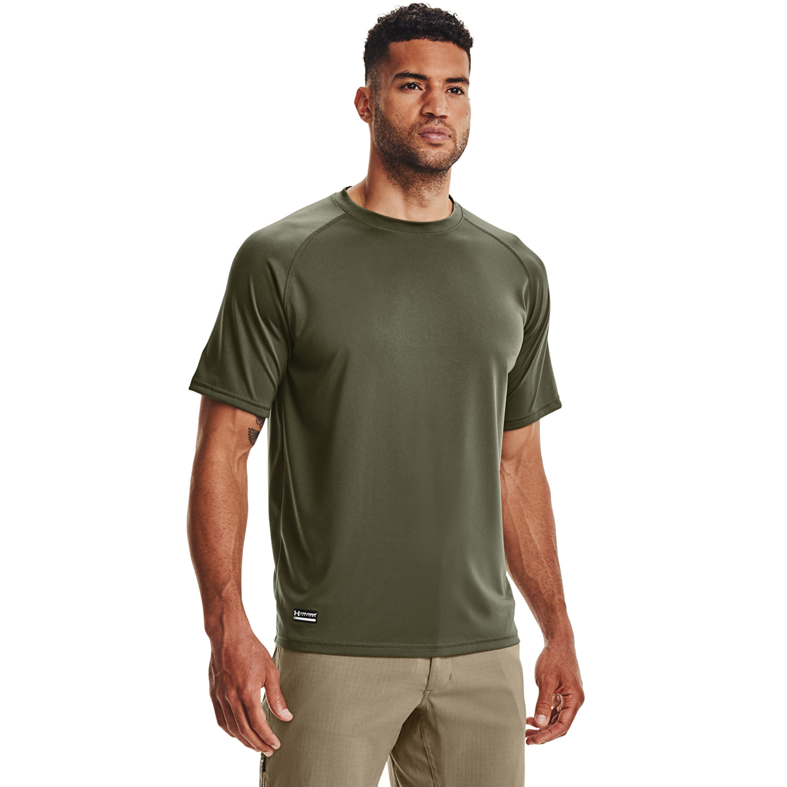 Camisetas Under Armour Tac Tech T Marine Od Green