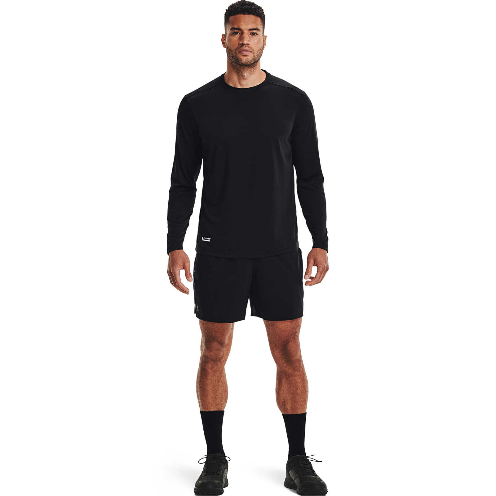 T-shirts Under Armour Tac Tech Ls T Black