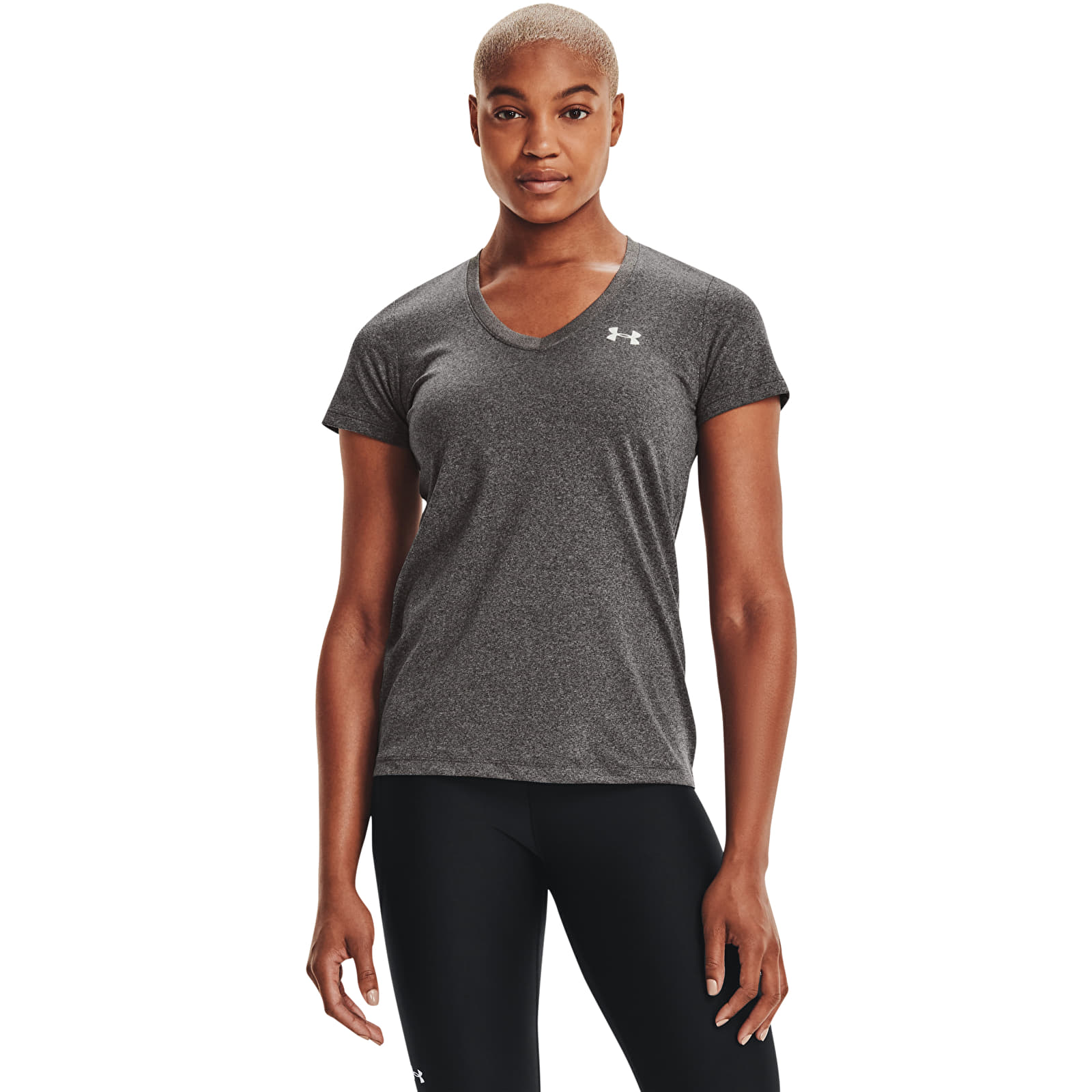 T-shirts Under Armour Tech Ssv - Solid Carbon Heather