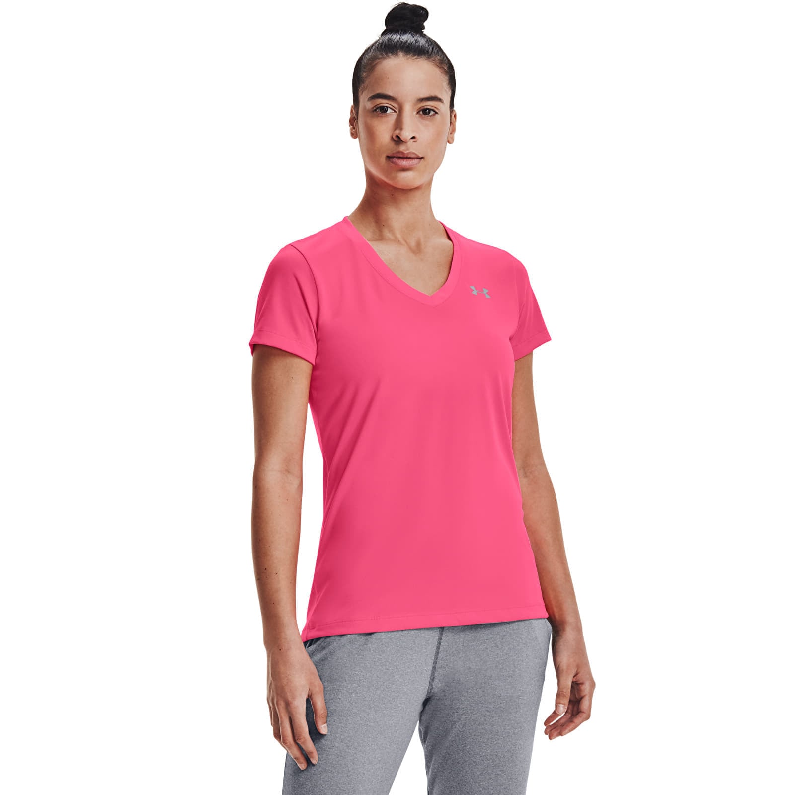 Tricou Under Armour Tech Ssv - Solid Cerise L