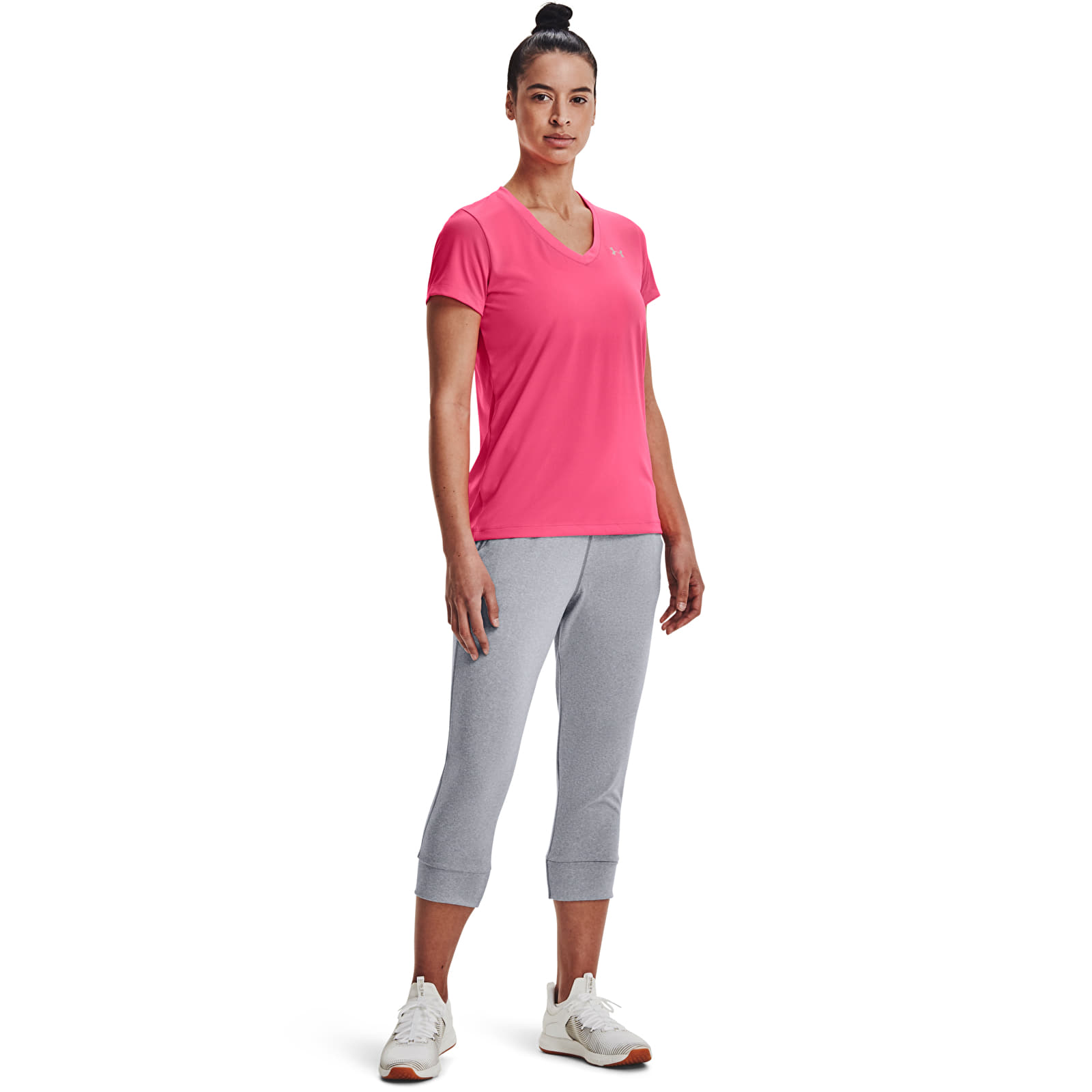 Tricouri  Under Armour Tech Ssv - Solid Cerise