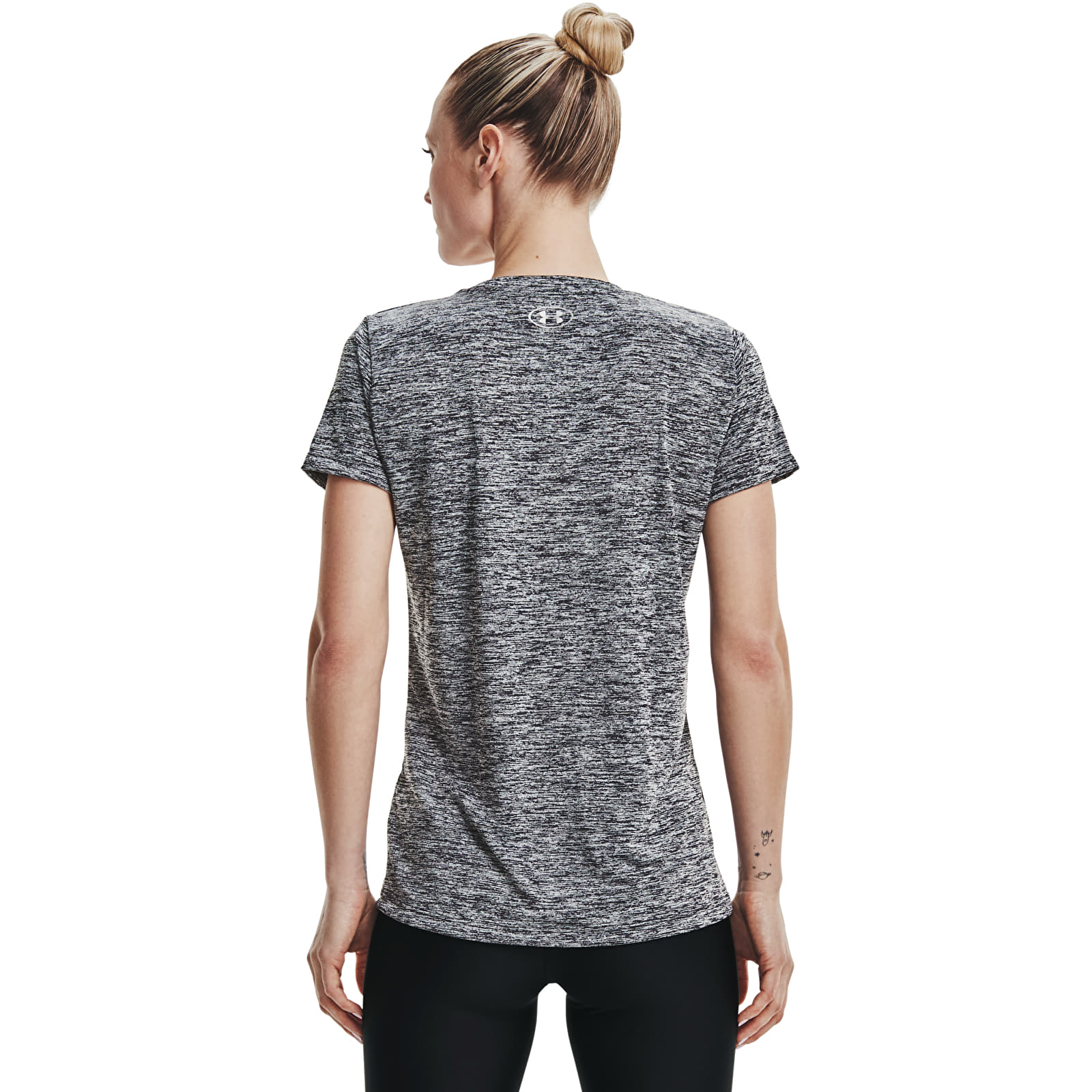 T-shirts Under Armour Tech Ssv - Twist Black