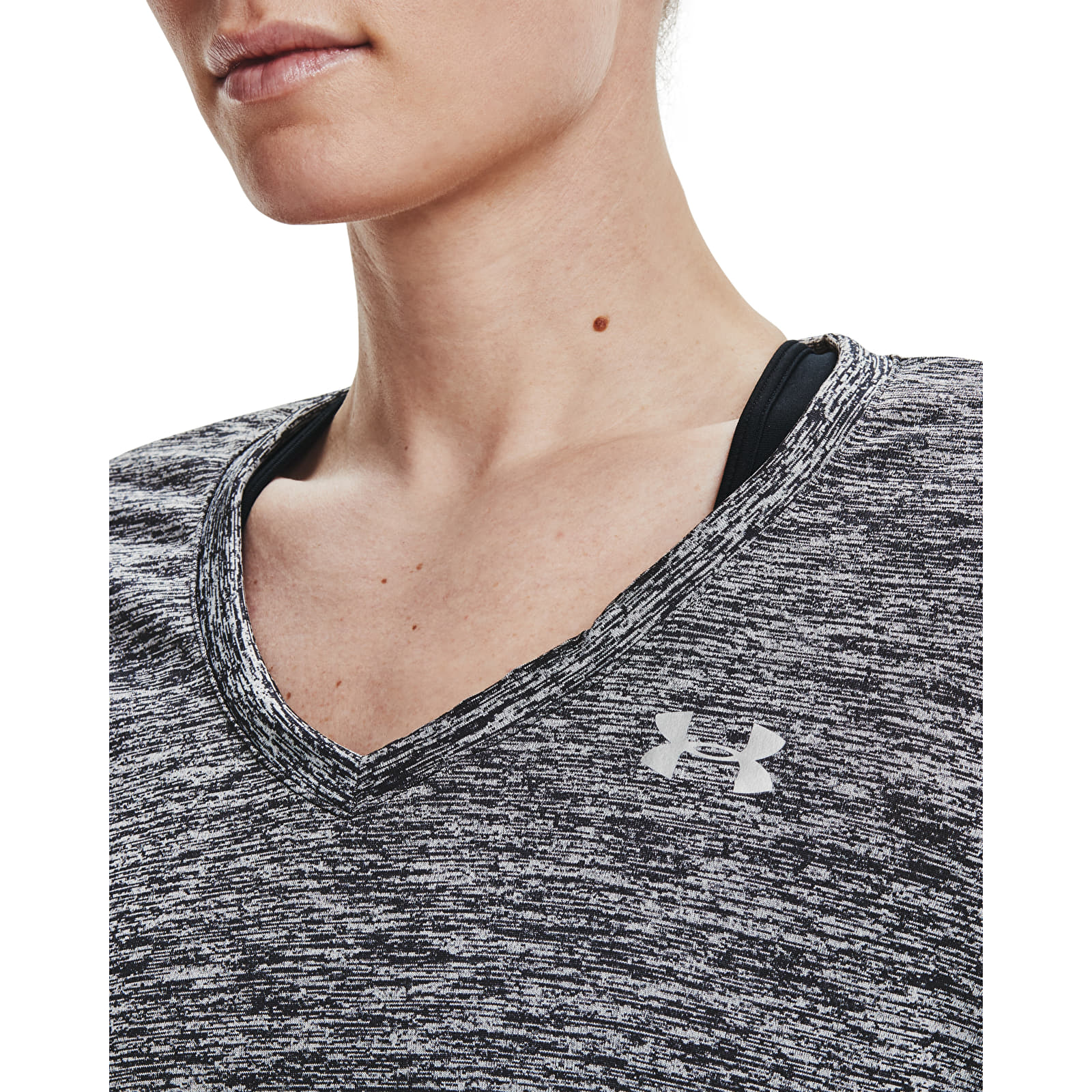 T-shirts Under Armour Tech Ssv - Twist Black