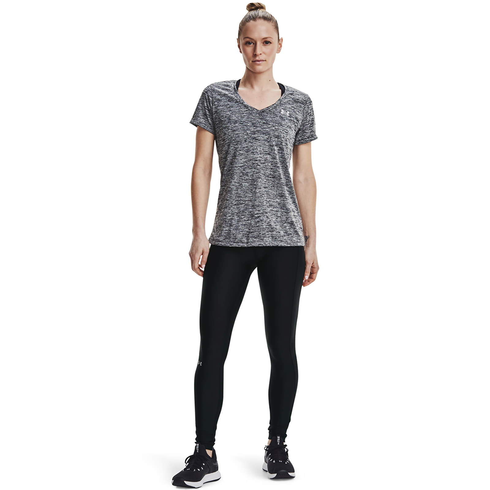 T-shirts Under Armour Tech Ssv - Twist Black