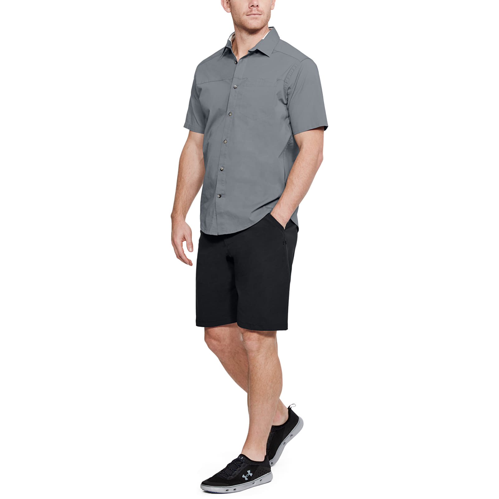 Pantalones cortos Under Armour Fish Hunter Short Black