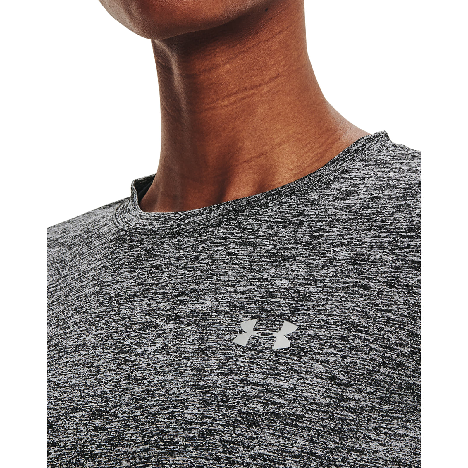 majice kratkih rukava Under Armour Tech Ls Crew Twist Black
