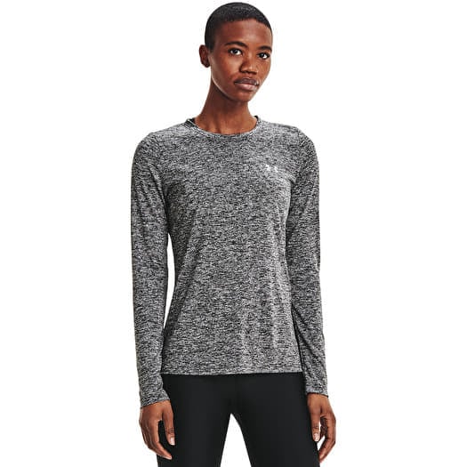 T-shirt Under Armour Tech Ls Crew Twist Black