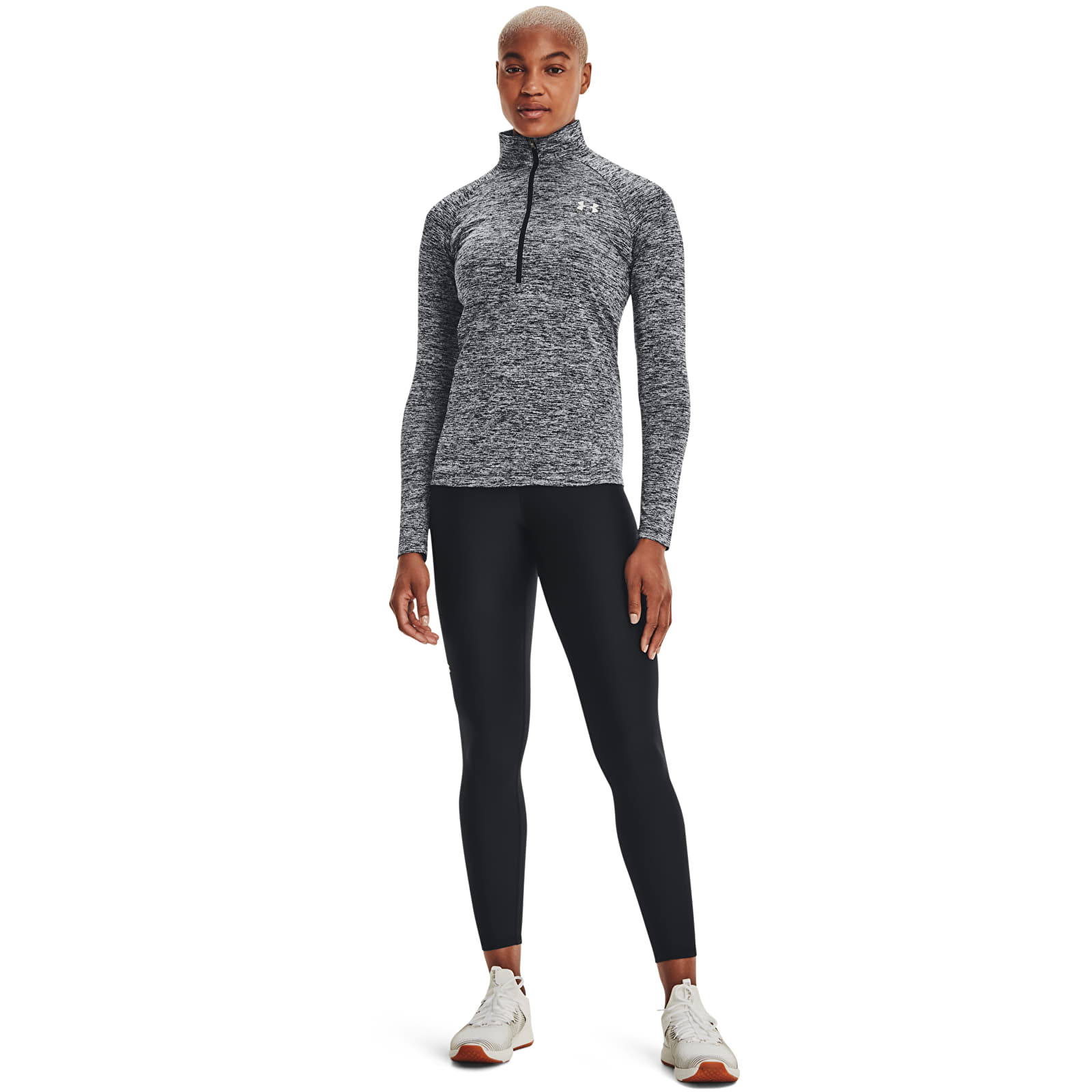 Sudaderas Under Armour Tech 1/2 Zip - Twist Black