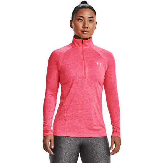 Hoodies and sweatshirts Under Armour Tech 1 2 Zip Twist Cerise