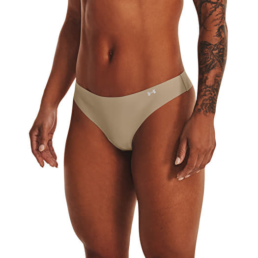 Kalhotky Under Armour Ps Thong 3-Pack Beige