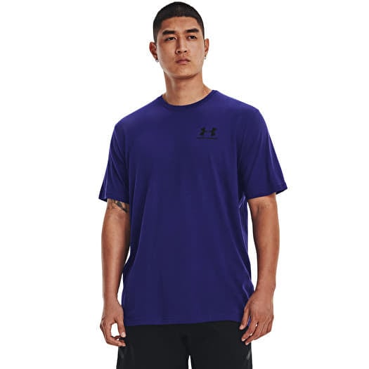 T shirts Under Armour Sportstyle Lc Ss Blue Queens