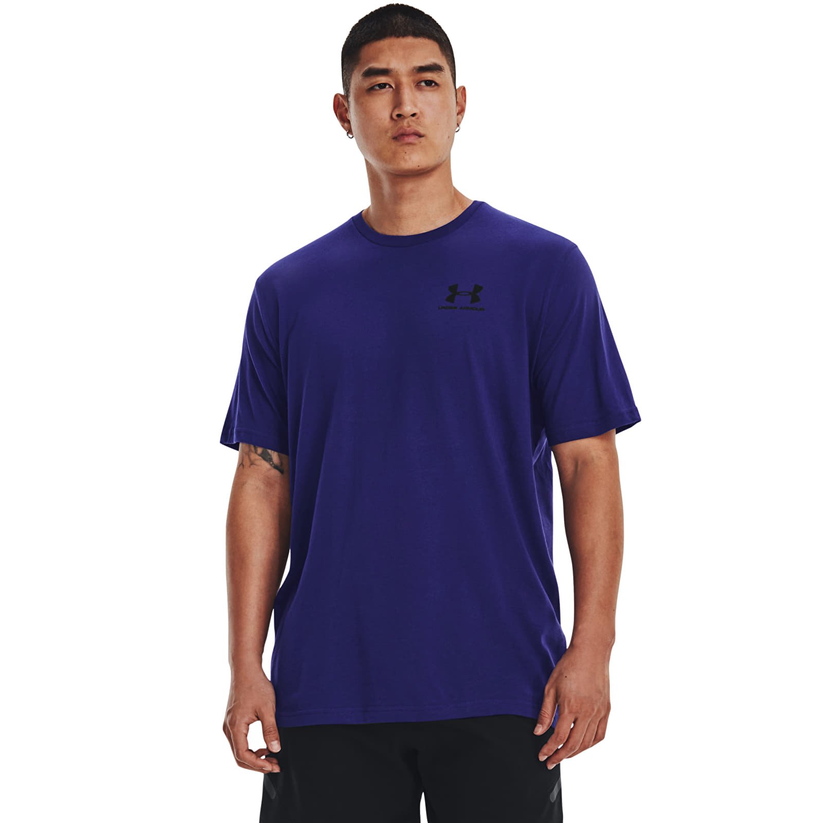 Camisetas Under Armour Sportstyle Lc Ss Blue