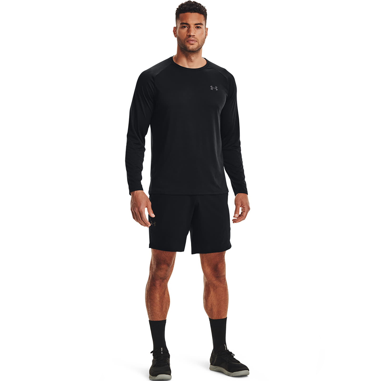 Mikiny Under Armour Tech 2.0 Ls Black