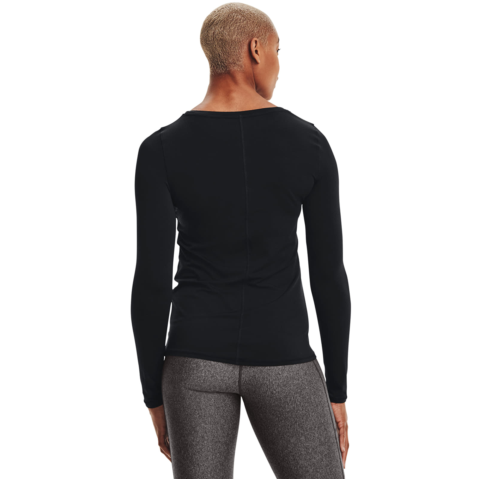 T-shirts Under Armour Hg Armour Long Sleeve Black