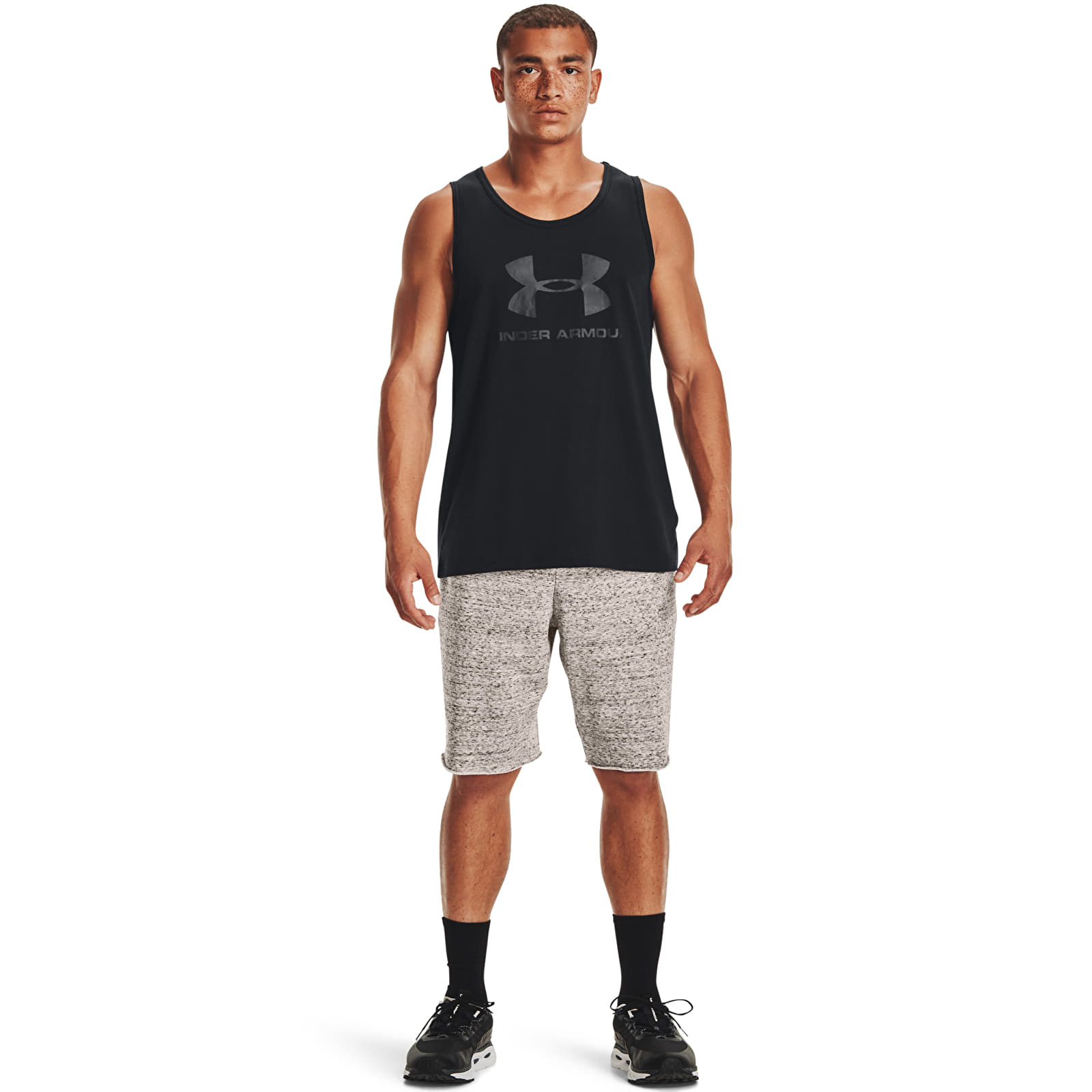 Tank Tops Under Armour Sportstyle Logo Tank Black