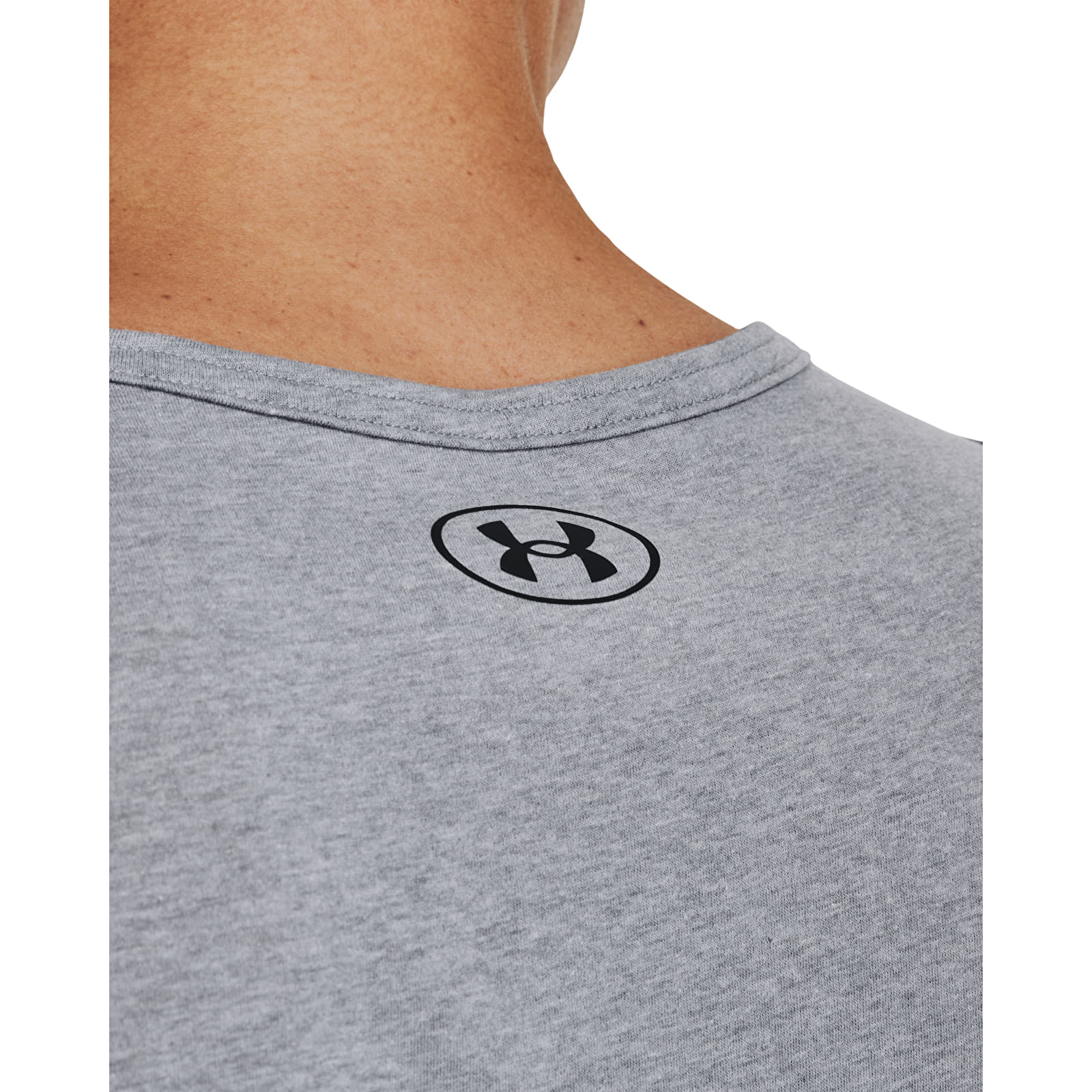 Tank tops Under Armour Sportstyle Logo Tank Steel Light Heather