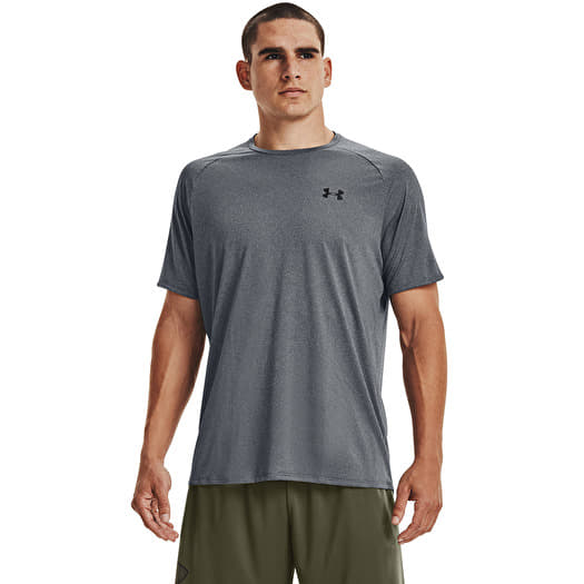 T Shirts Under Armour Tech 2.0 Ss Tee Novelty Pitch Gray Queens
