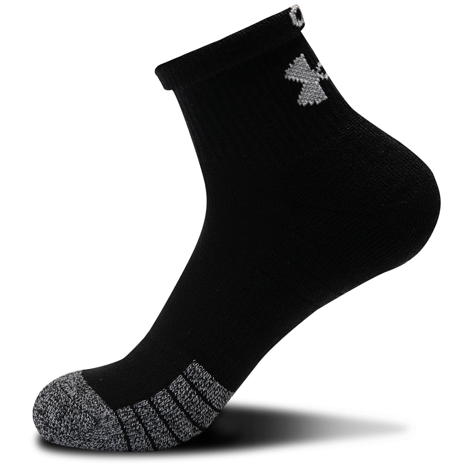 Under Armour Heatgear Quarter 3-Pack Black XL