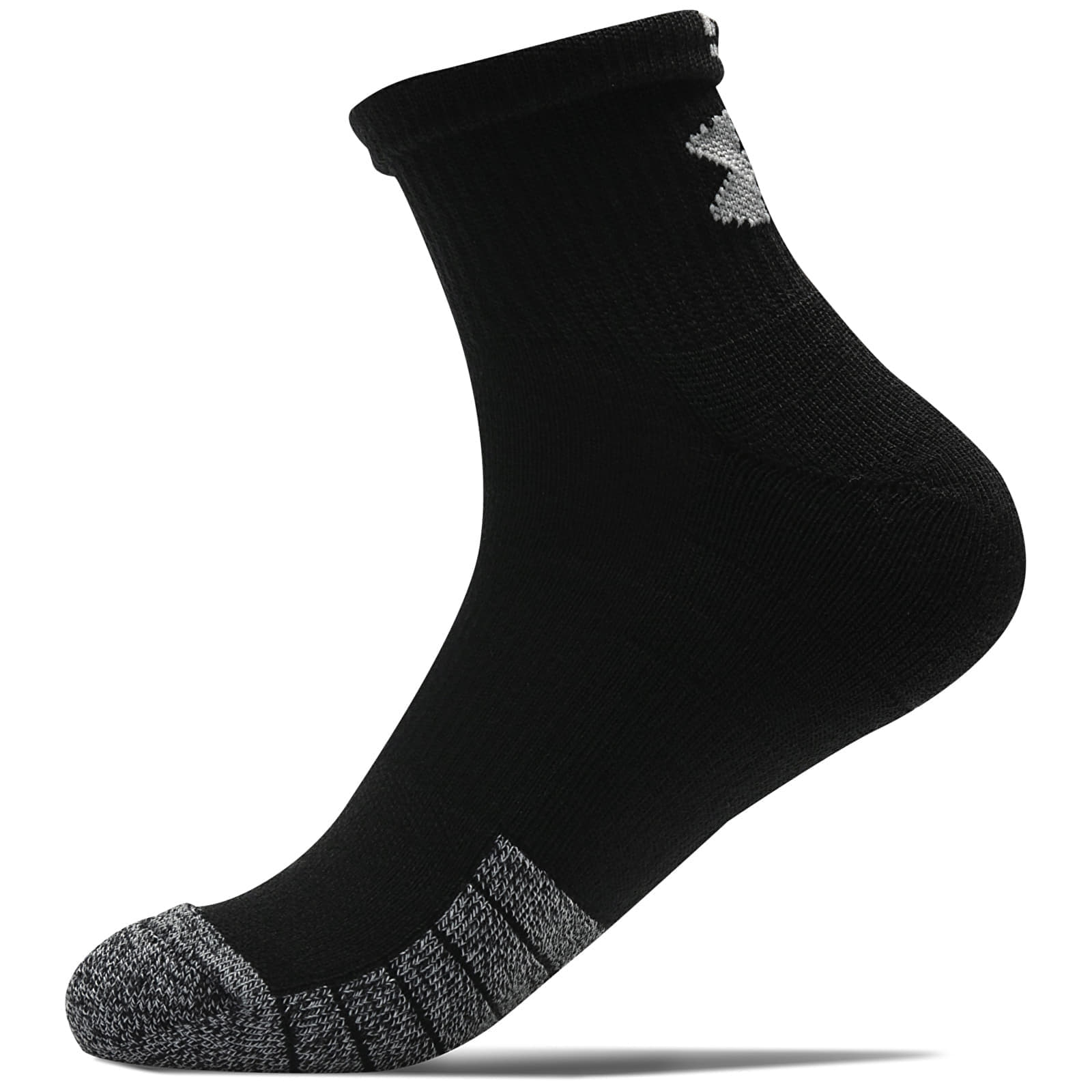 Under Armour Heatgear Quarter 3-Pack Black XL