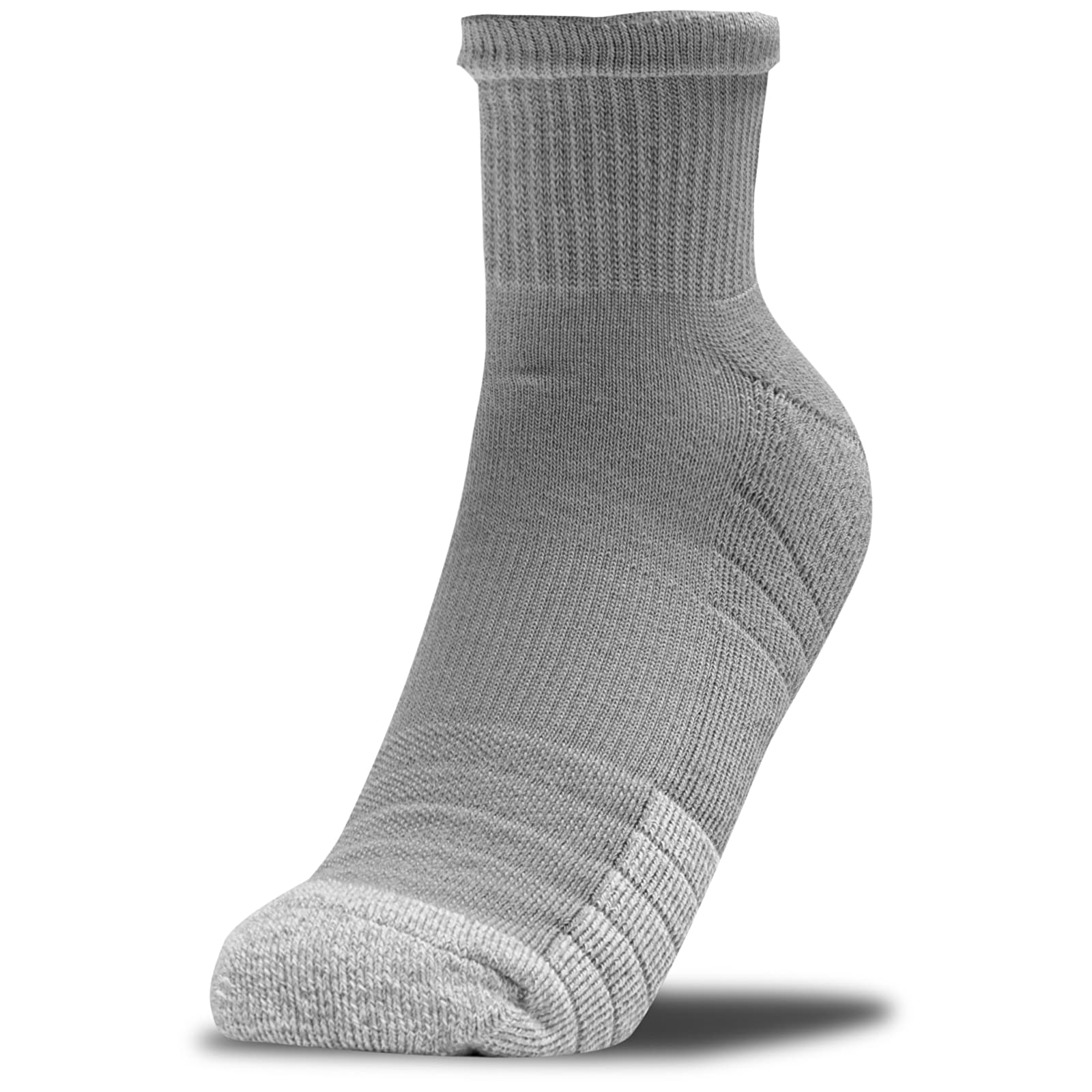 Calcetines Under Armour Heatgear Quarter 3-Pack Gray