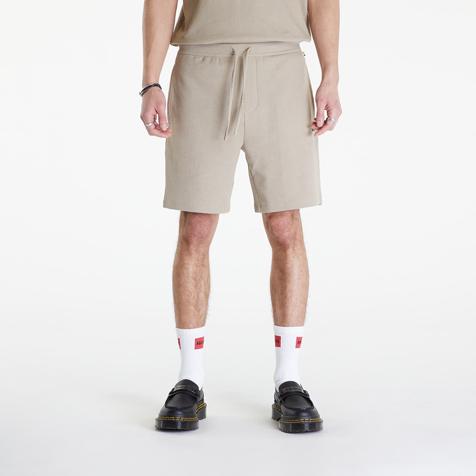 Shorts Hugo Boss Waffle Shorts Brown