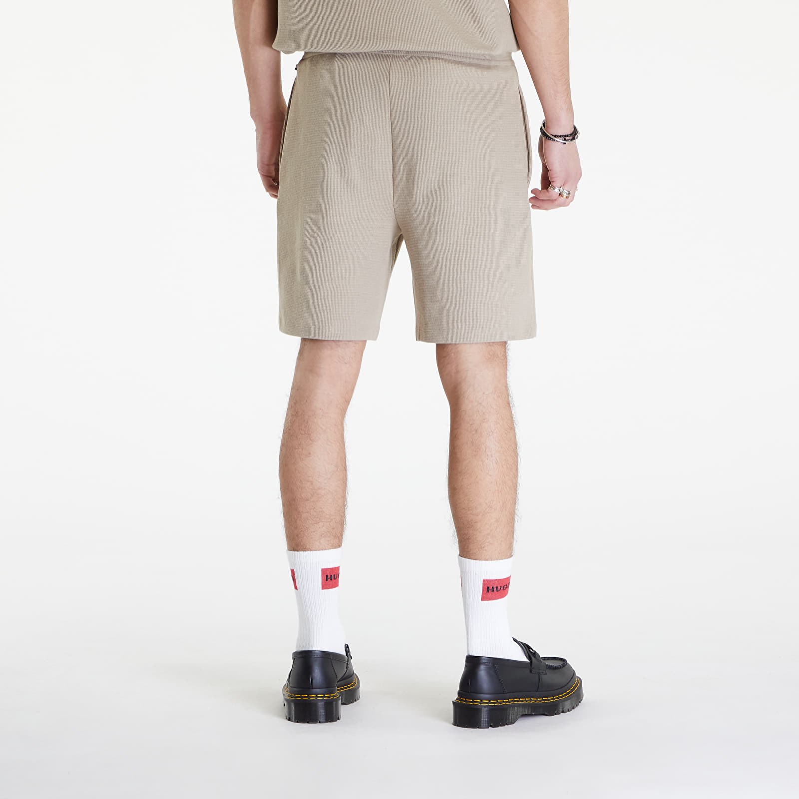 Shorts Hugo Boss Waffle Shorts Brown