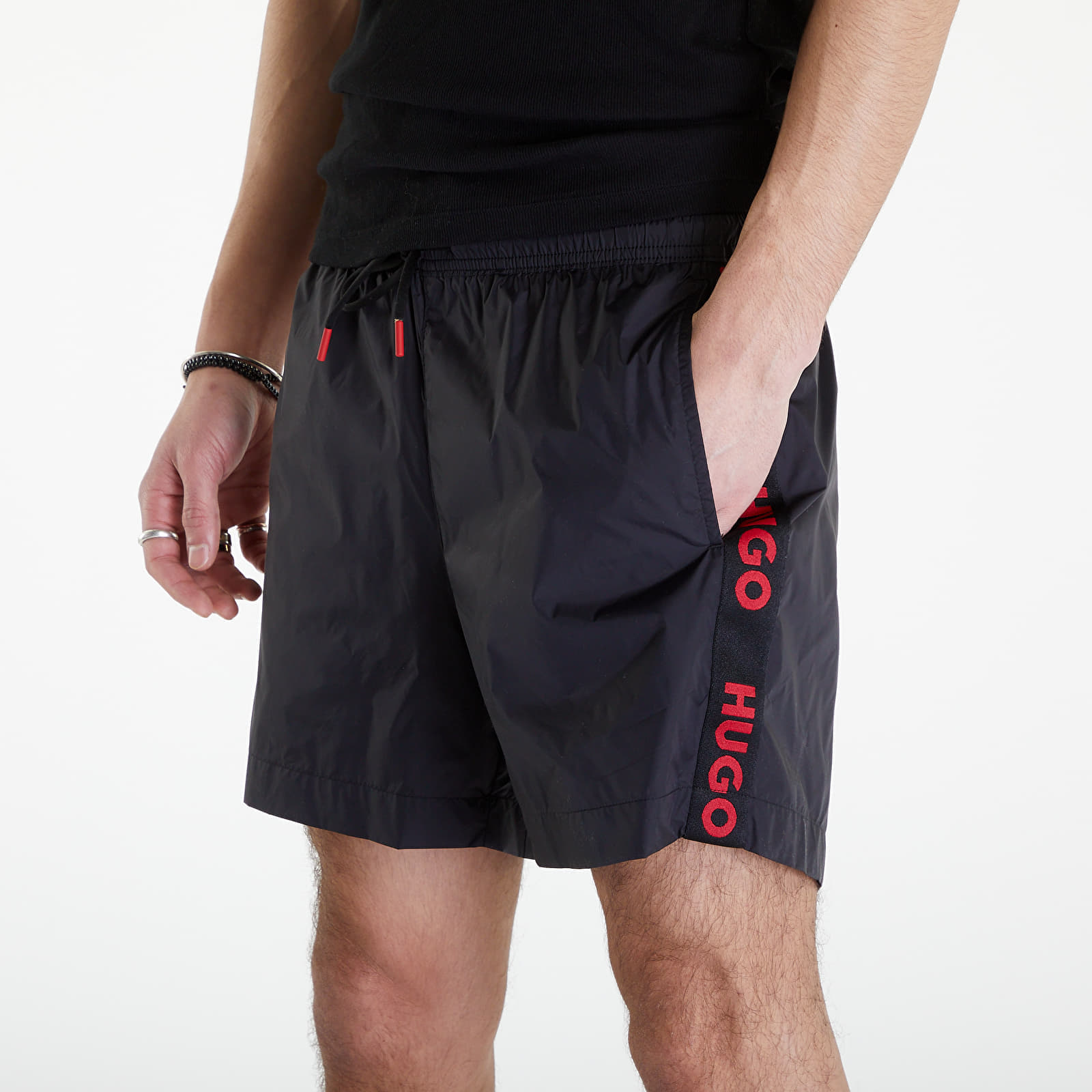 Costume de baie Hugo Boss Fab Swim Shorts Black - 1 | YEO