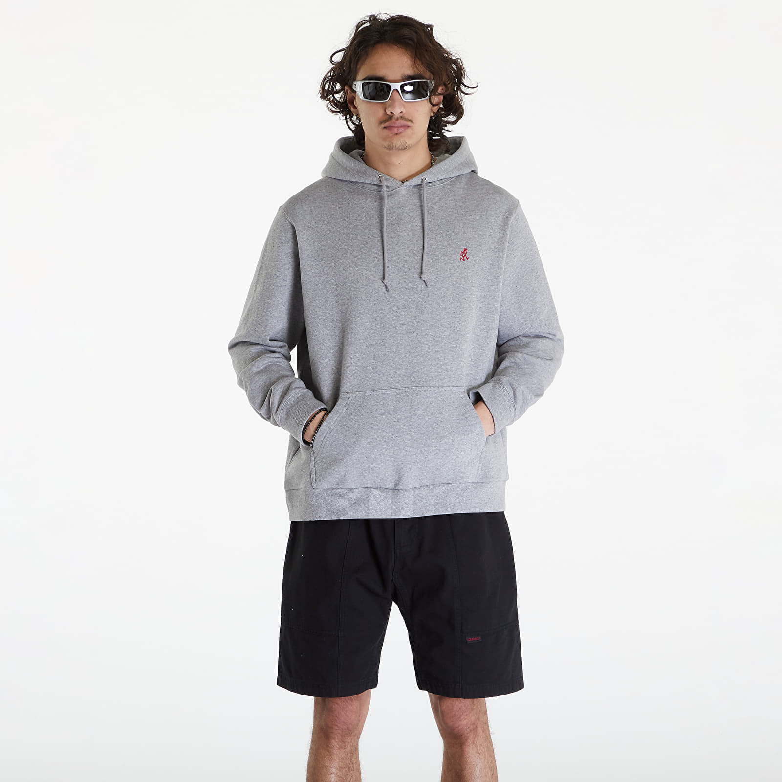 Sweat-shirt Gramicci One Point Hooded Sweatshirt UNISEX Heather XL