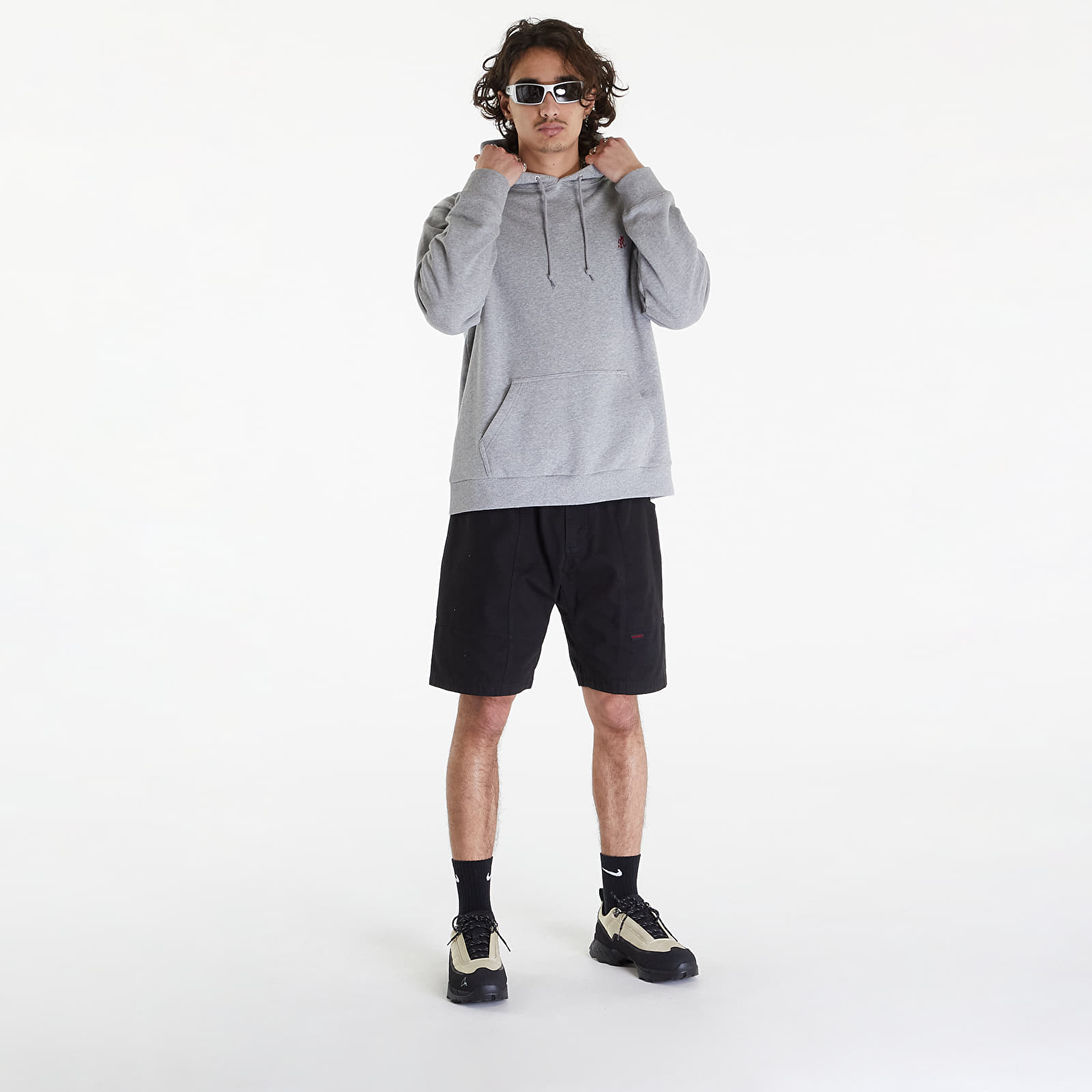 Толстовки та реглани Gramicci One Point Hooded Sweatshirt UNISEX Heather