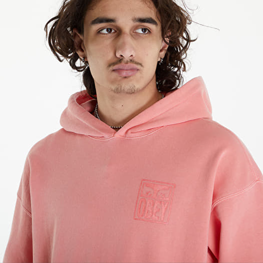 Obey hoodie 2025 pink