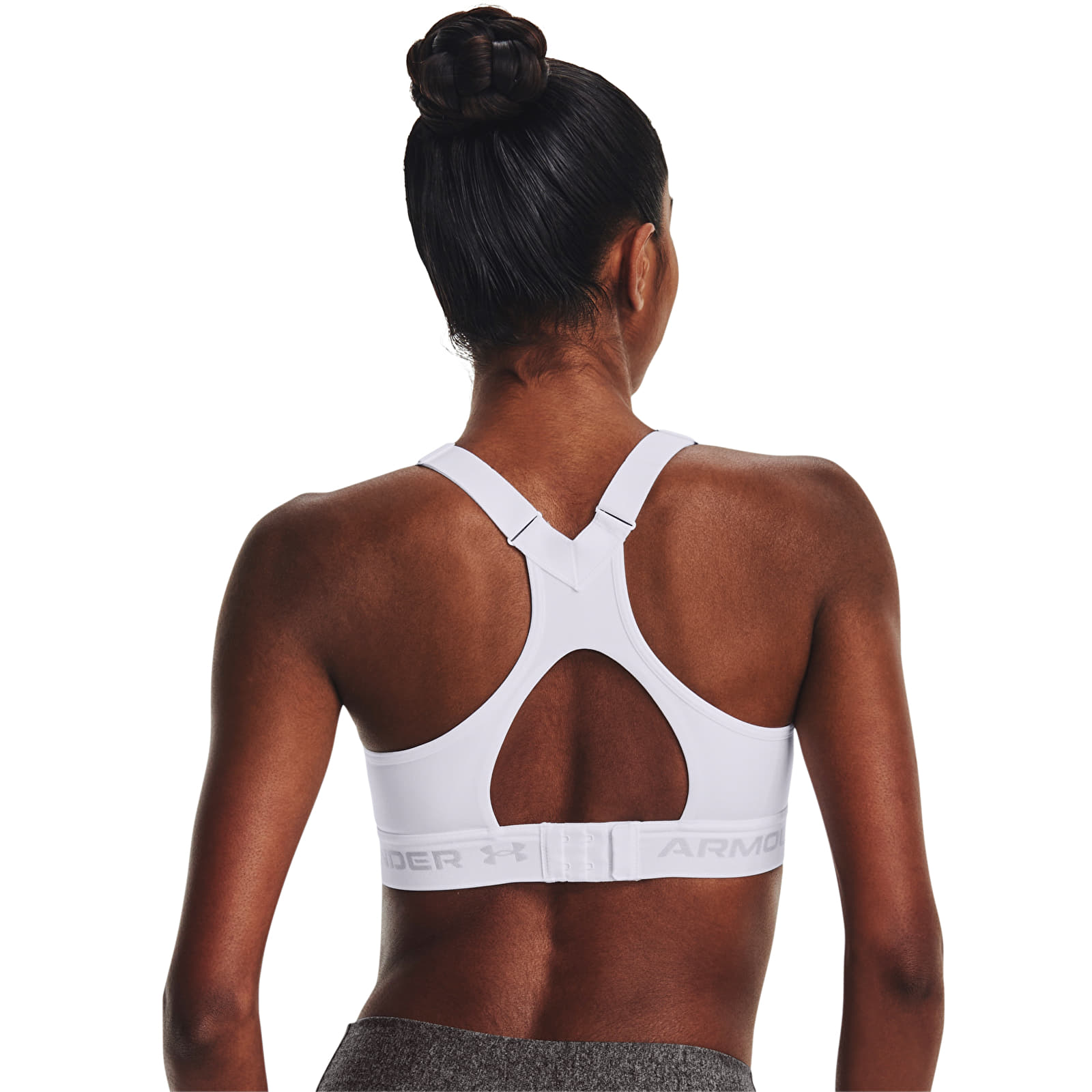 Sujetadores Under Armour Armour High Crossback Bra White