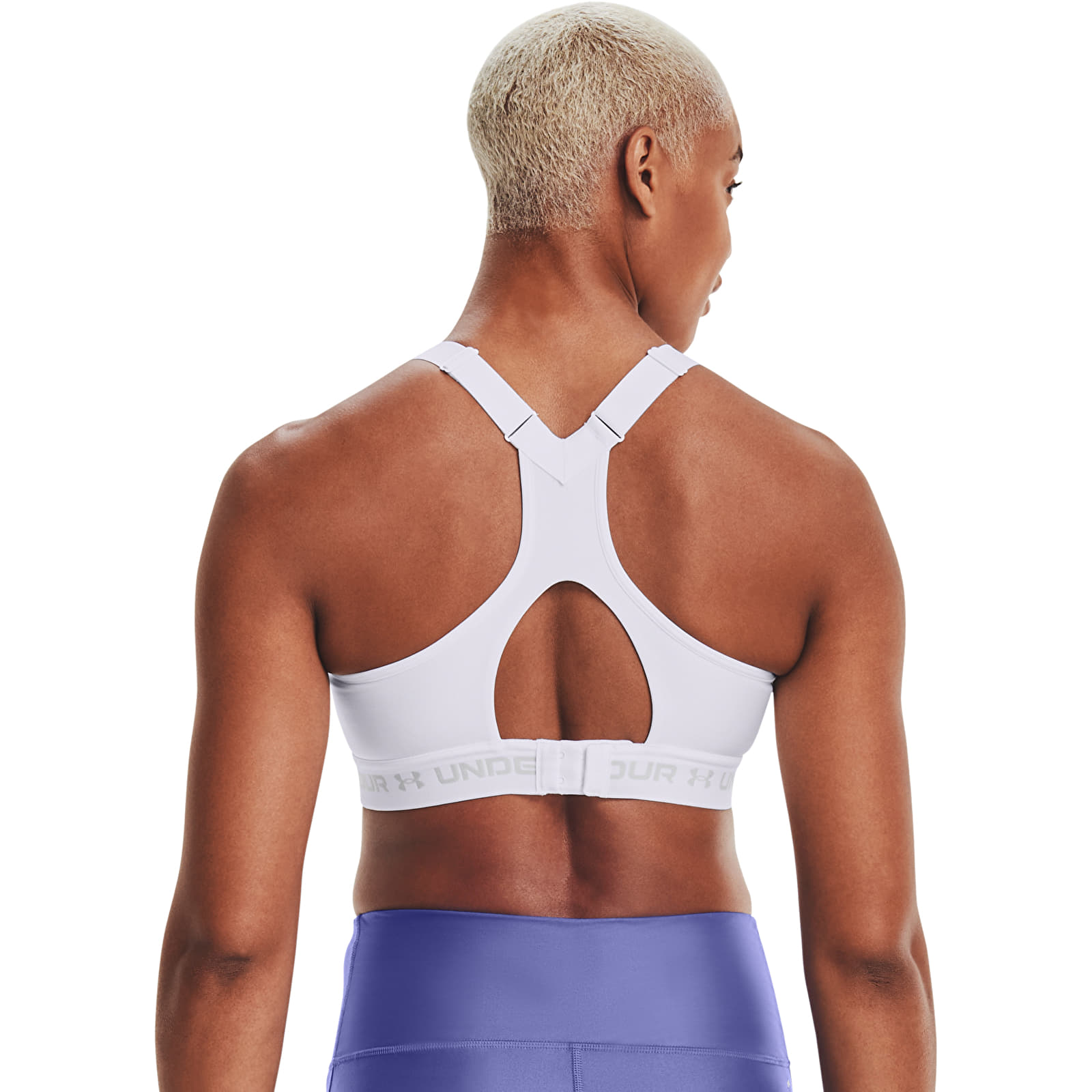 Sujetadores Under Armour Armour High Crossback Bra White