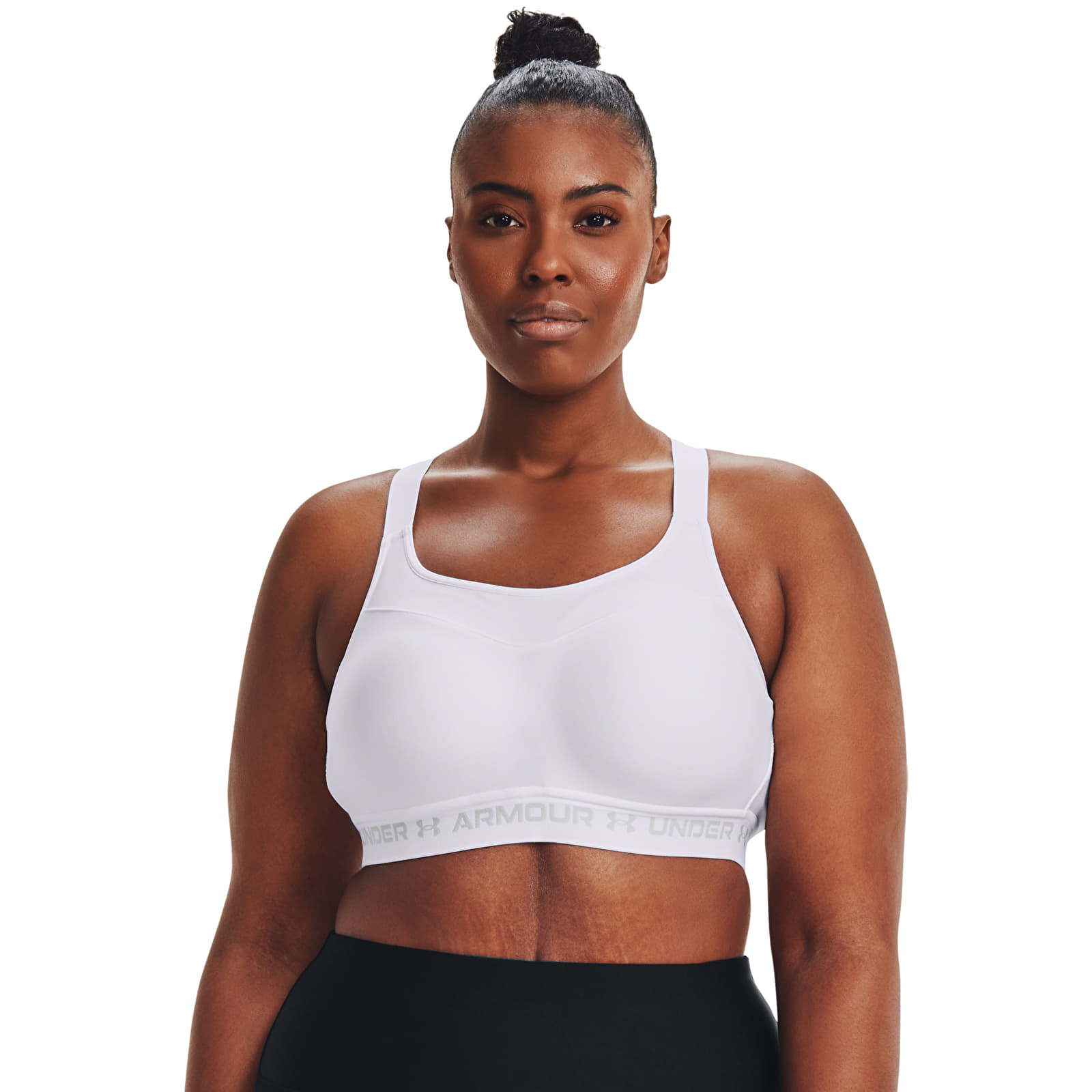 Sujetadores Under Armour Armour High Crossback Bra White