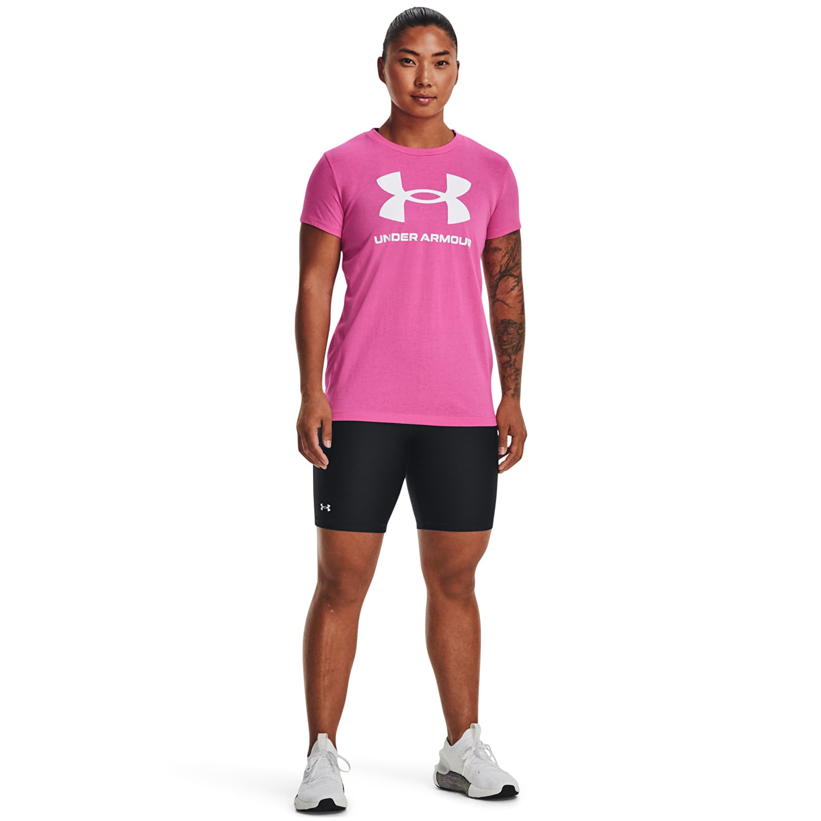 T-shirts Under Armour Sportstyle Logo Ss Pink