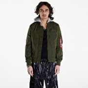Alpha Industries MA-1 TT Hood Dark Green