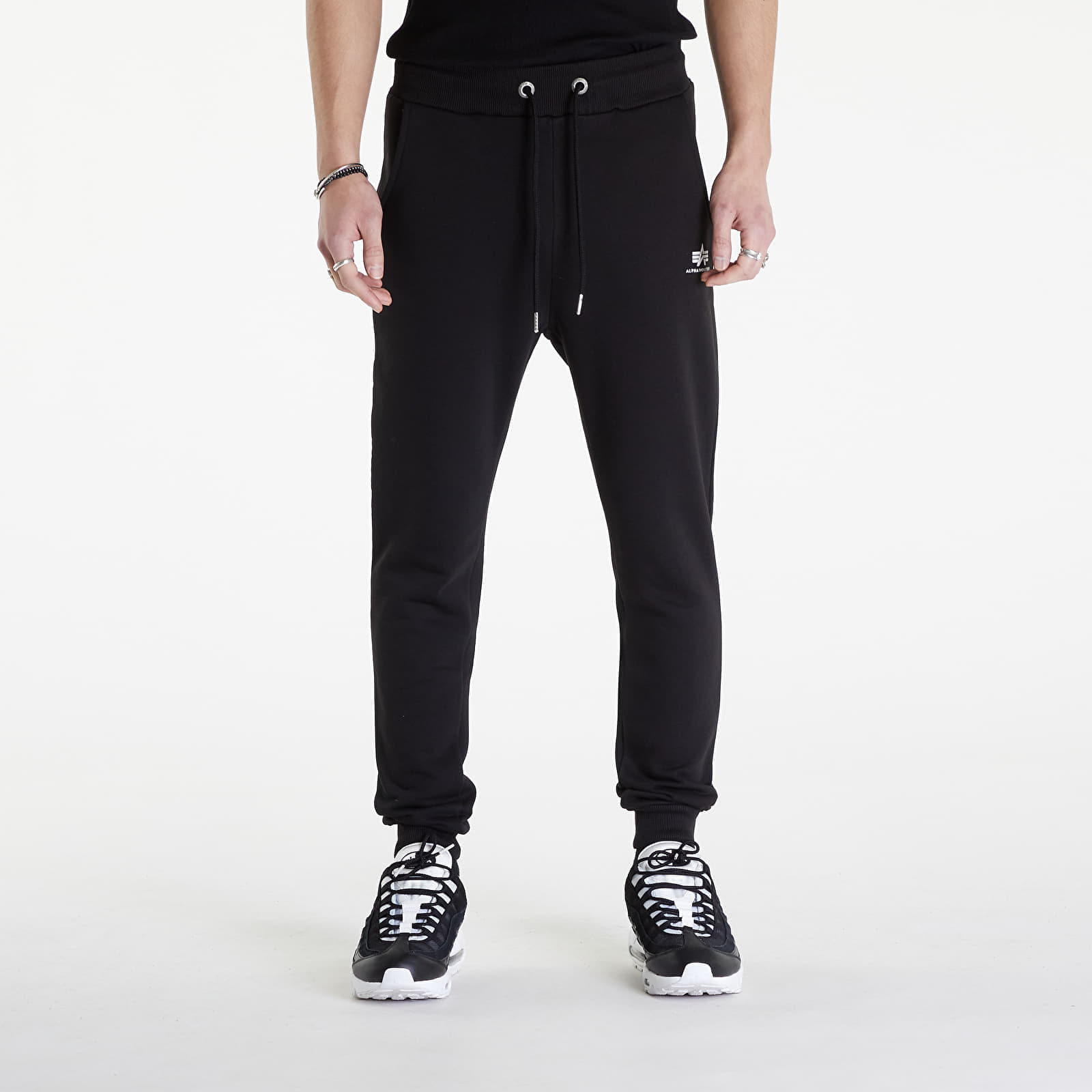 Broeken Alpha Industries Basic Jogger SL Black XXL